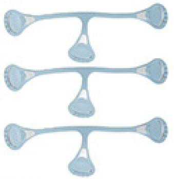 Snappi Nappy Fastener Size 2 - 3 Pack of Blue or Pink